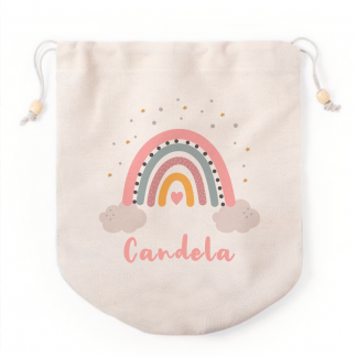 Bolsa personalizada "arcoiris"
