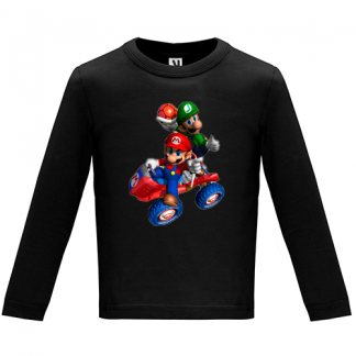 Camiseta manga larga Super Mario y Luigi