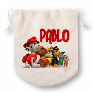 Bolsa personalizada "Patrulla canina"