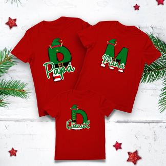 Camiseta personalizada Inicial Elfo