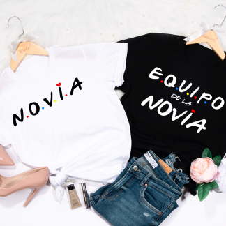 Pack camisetas despedida de soltera “Friends”