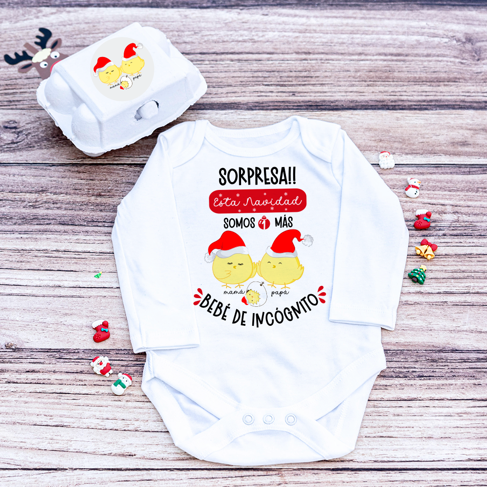 Body "Sorpresa, esta Navidad somos uno más"