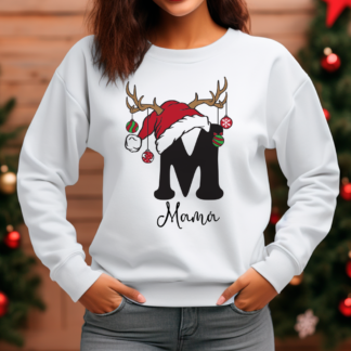Sudadera personalizada "Inicial Santa"