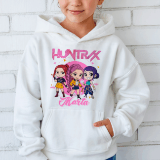 Sudadera con capucha “Guerreras Huntrix” personalizada