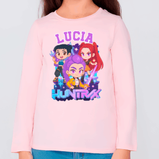 Camiseta manga larga Huntrix Chibi
