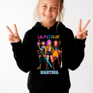 Sudadera con capucha “Huntrix Power” personalizada