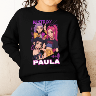 Camiseta manga larga estilo K-Pop Huntrix
