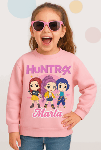 sudadera básica gurreras  huntrix